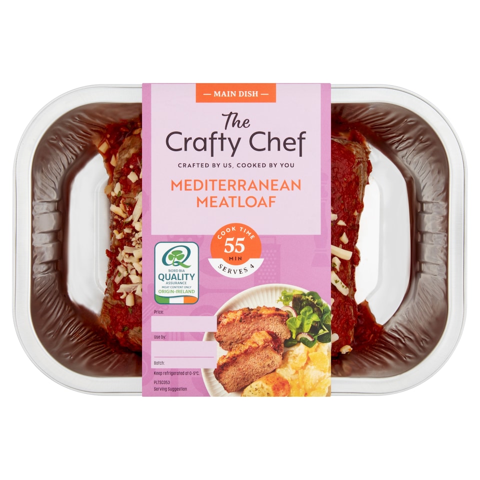 The Crafty Chef Mediterranean Meat Loaf 700G