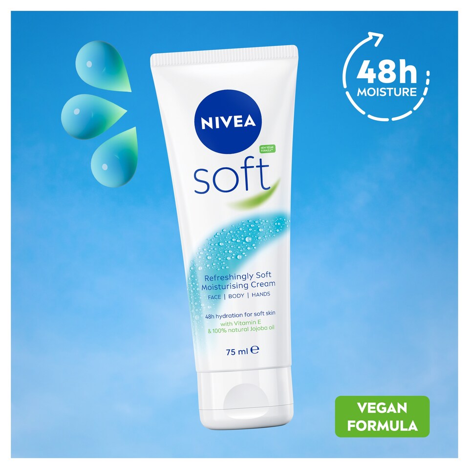 image 1 of NIVEA Soft Moisturiser 75ml