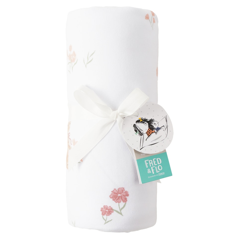 image 1 of Fred & Flo Bunny Fleece Blanket