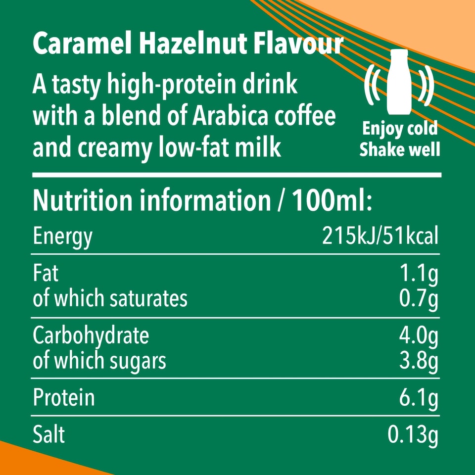 image 1 of Starbucks® Protein Drink With Coffee Caramel Hazelnut Flavour 330ml