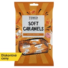 Tesco Mliečno-smotanové karamelky 300 g