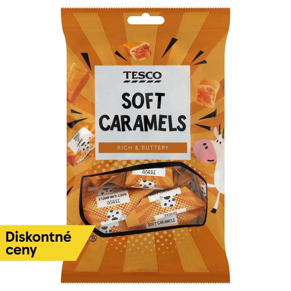 Tesco Soft Caramels 300 g 