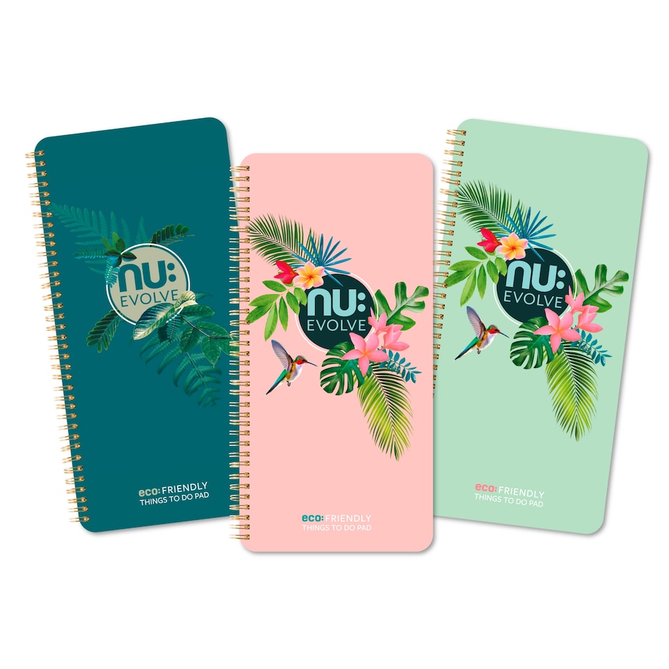 Nu Evolve Tropical Things To Do Pad - Assorted