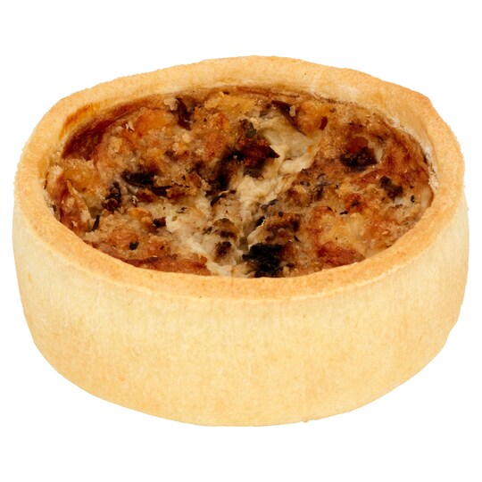 Tesco Mushroom & Cheddar Quiche Tesco Groceries