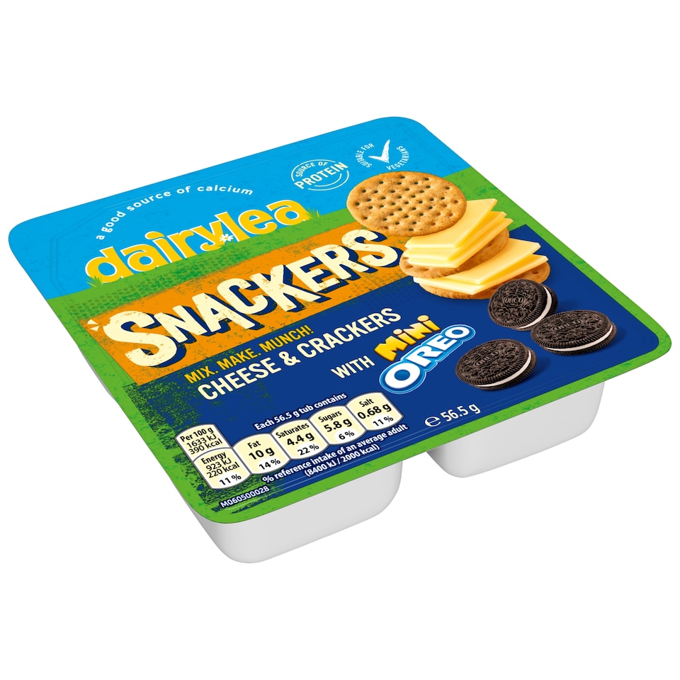 image 1 of Dairylea Snackers with Mini Oreo 56.5g