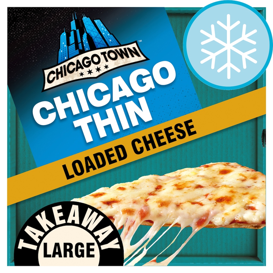 Chicago Town Ultimate Chicago Thin Cheese Large Pizza