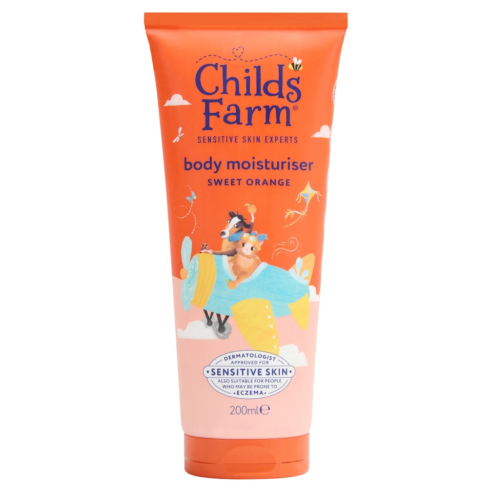 image 1 of Childs Farm Body Moisturiser Sweet Orange Fragranced 200ml