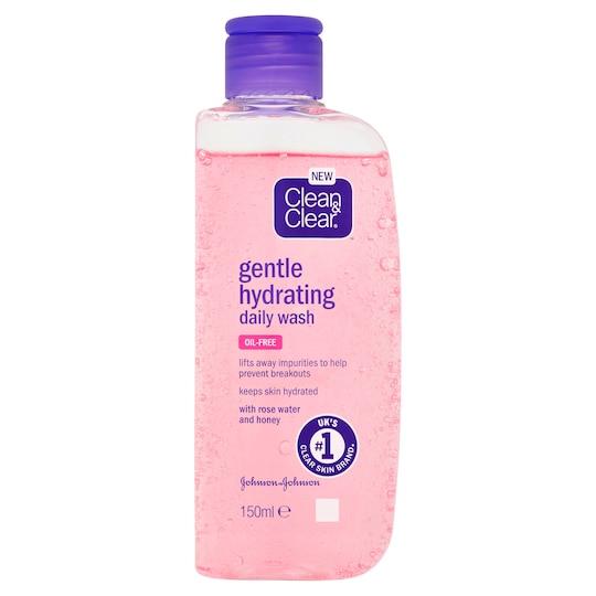 Clean And Clear Gentle Hydrating Daily Wash 150Ml Tesco Groceries