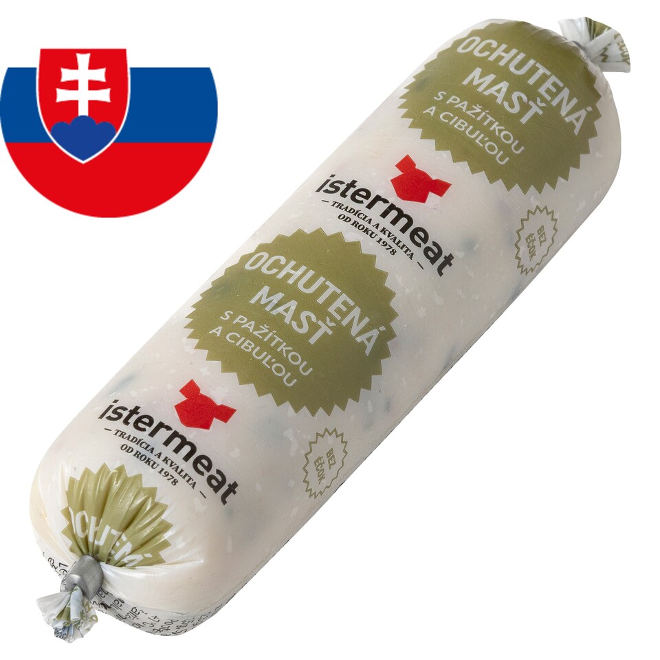 Istermeat Ochutená masť s pažítkou a cibuľou 100 g