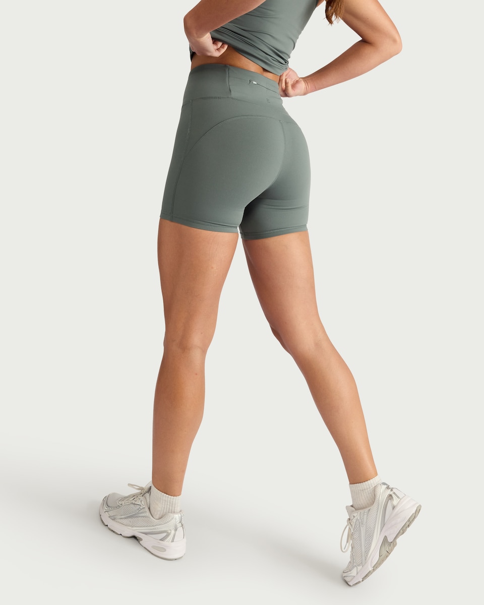 image 1 of F&F Active ULTRAMOVE Cycling Shorts in Green