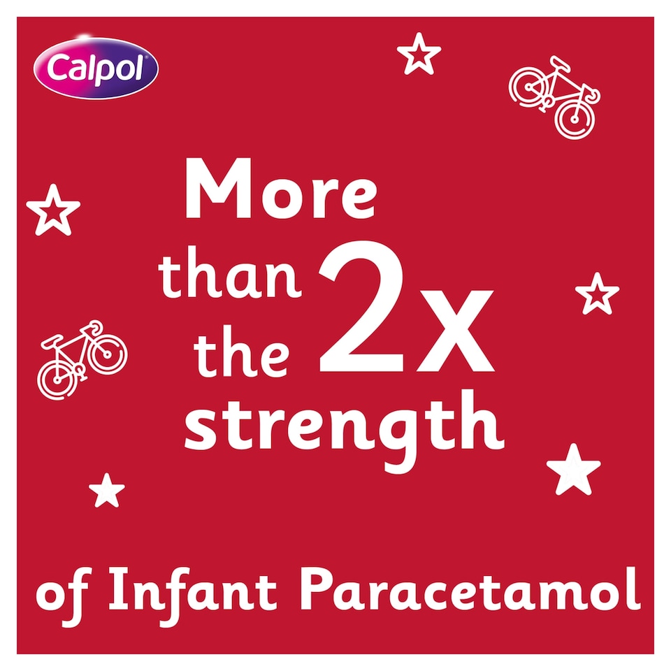 image 1 of Calpol 6+ Sachets 12 X 5Ml