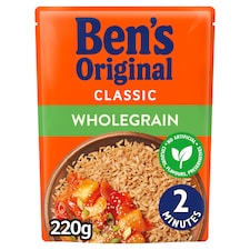 Ben's Original Classic Wholegrain Rice 220G
