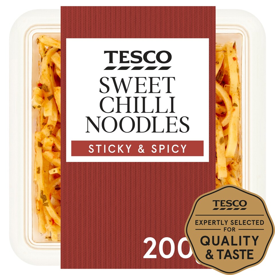 Tesco Sweet Chilli Noodles Salad 200G