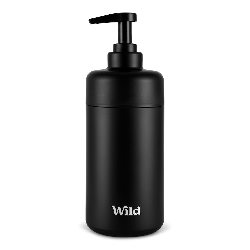 image 1 of Wild Black Refillable Body Care Bottle 350ml