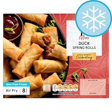 Tesco Duck Spring Rolls 14 Pack 252g