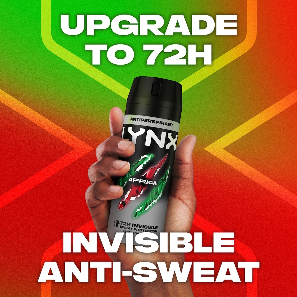 image 1 of Lynx Africa 72h Antiperspirant Deodorant for Men 150ml