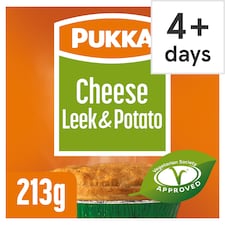Pukka Veggie Cheese, Leek & Potato Pie