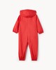 image 2 of F&F School Unisex Zip Up Puddlesuit in Red