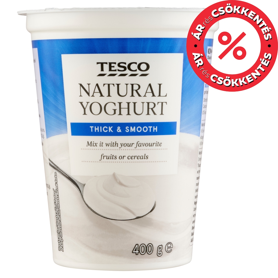 Tesco Natural Yoghurt 400 g