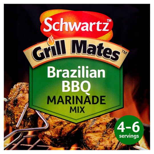 Schwartz Grill Mates Brazilian Bbq Seasoning 30G Tesco Groceries