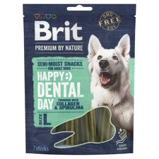 Brit Premium by Nature Zubní tyčinka L s kolagenem a spirulinou 250g