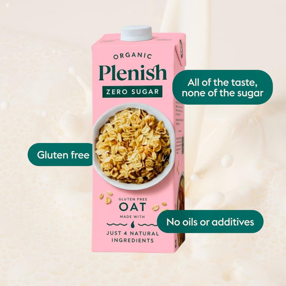 image 1 of Plenish Organic Oat Zero Sugar Drink 1L