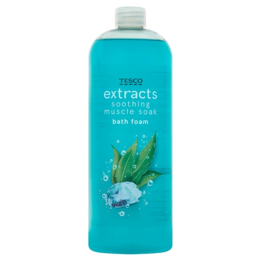 Tesco Extracts Muscle Soak Bath Foam 1 L Tesco Groceries