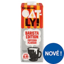 Oatly! Barista ovesný nápoj s příchutí popcornu 1l