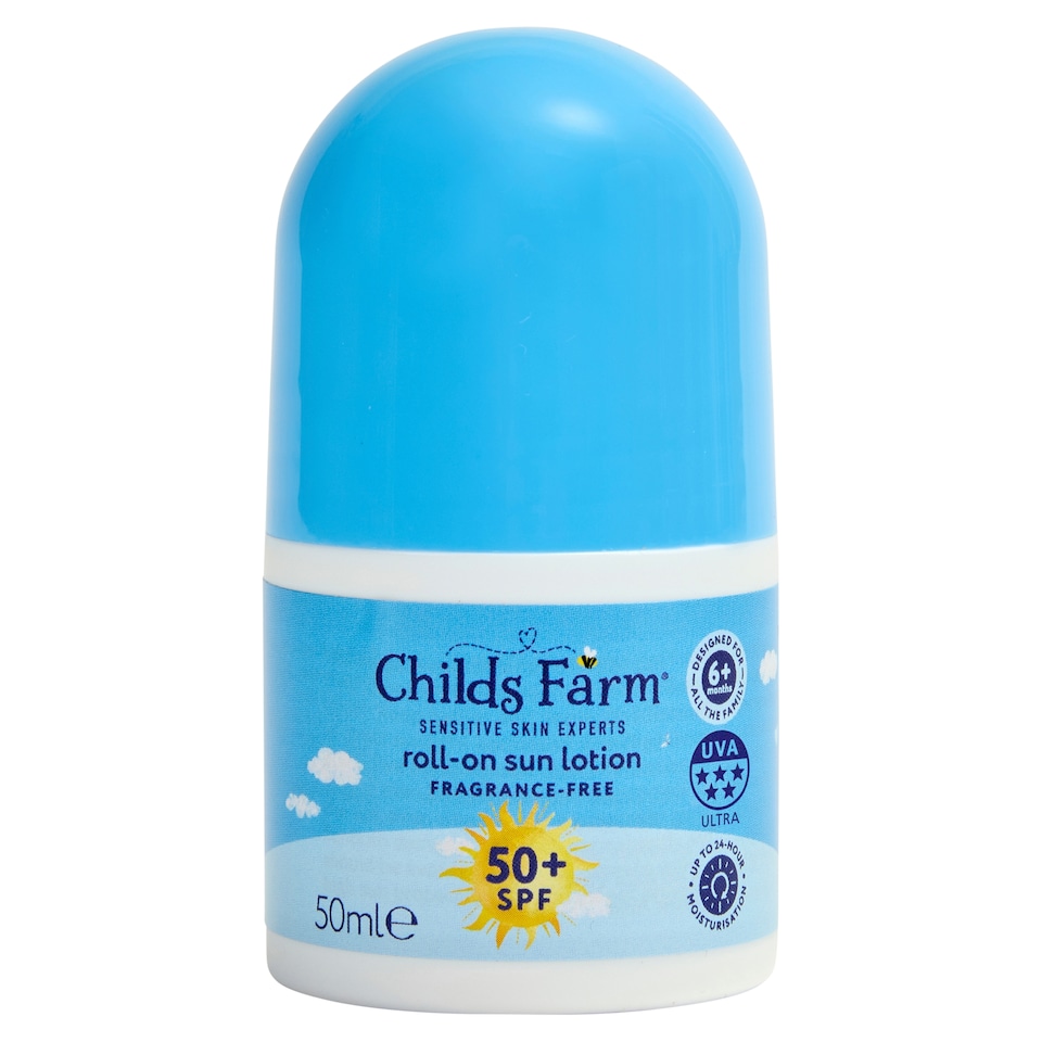 image 1 of Childs Farm SPF50+ Roll On Fragrance-Free 50ml