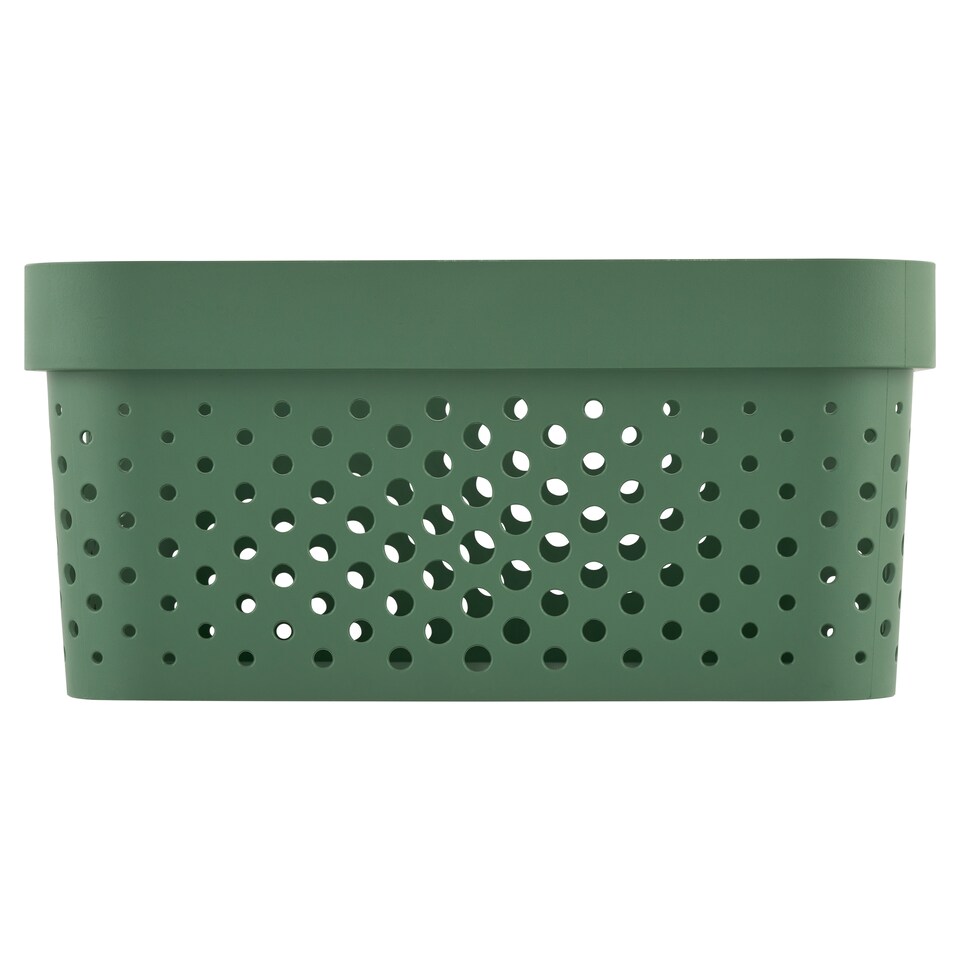 Curver Infinity Box Dots zöld kosár 4,5 l