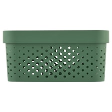 Curver Infinity Box Dots zöld kosár 4,5 l