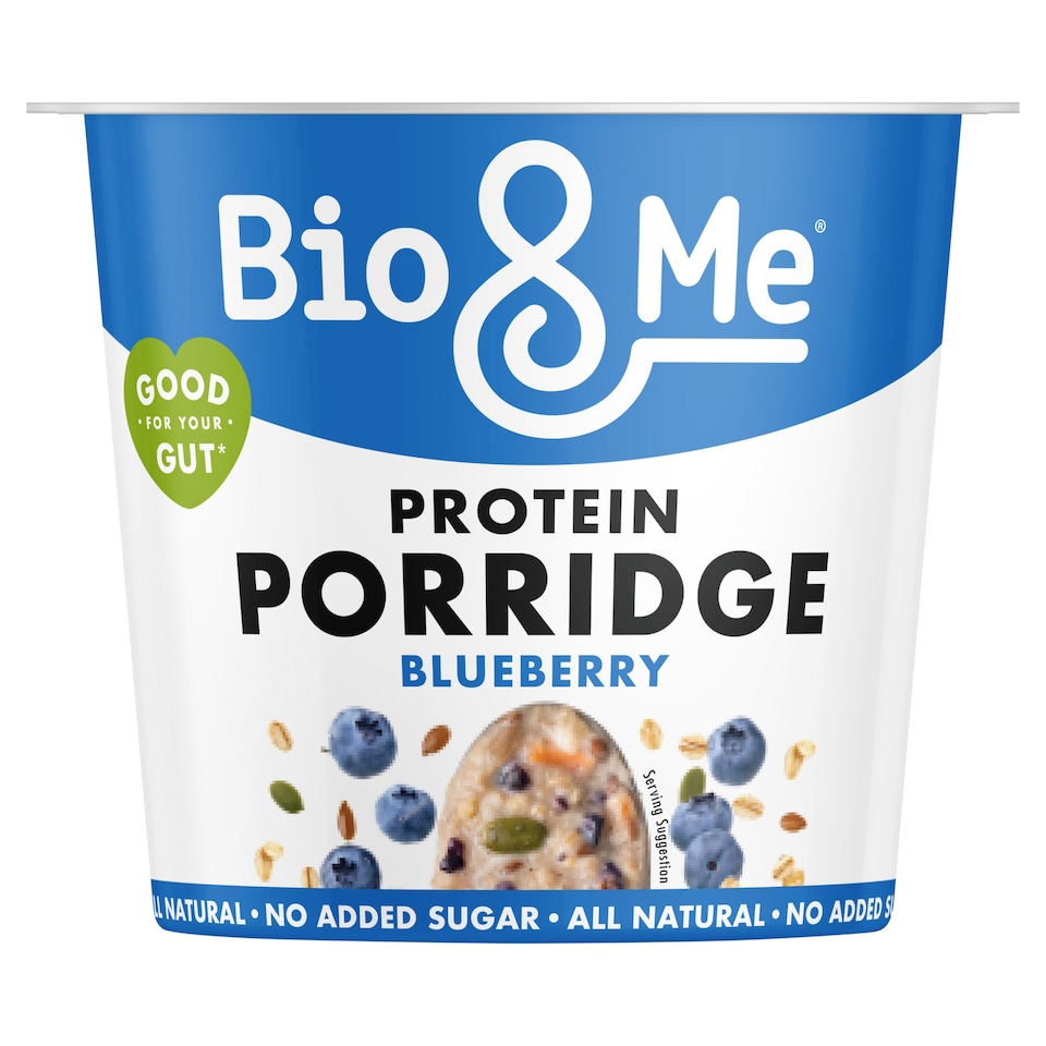 Bio & Me Porridge Blueberry Protein Pot 65g