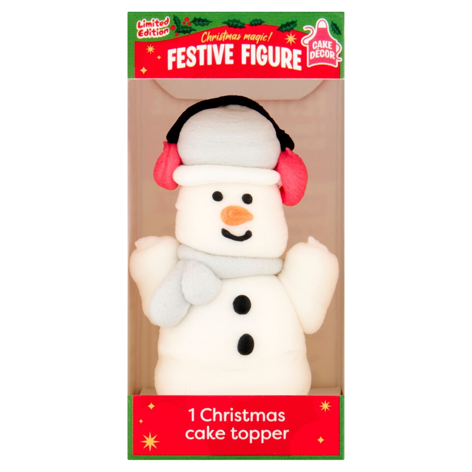 image 1 of Cake Decor Festive Figure Assortment