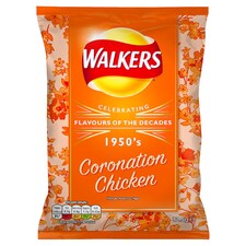 Walkers Ltd Ed Coronation Ckn Crisps 32.5g