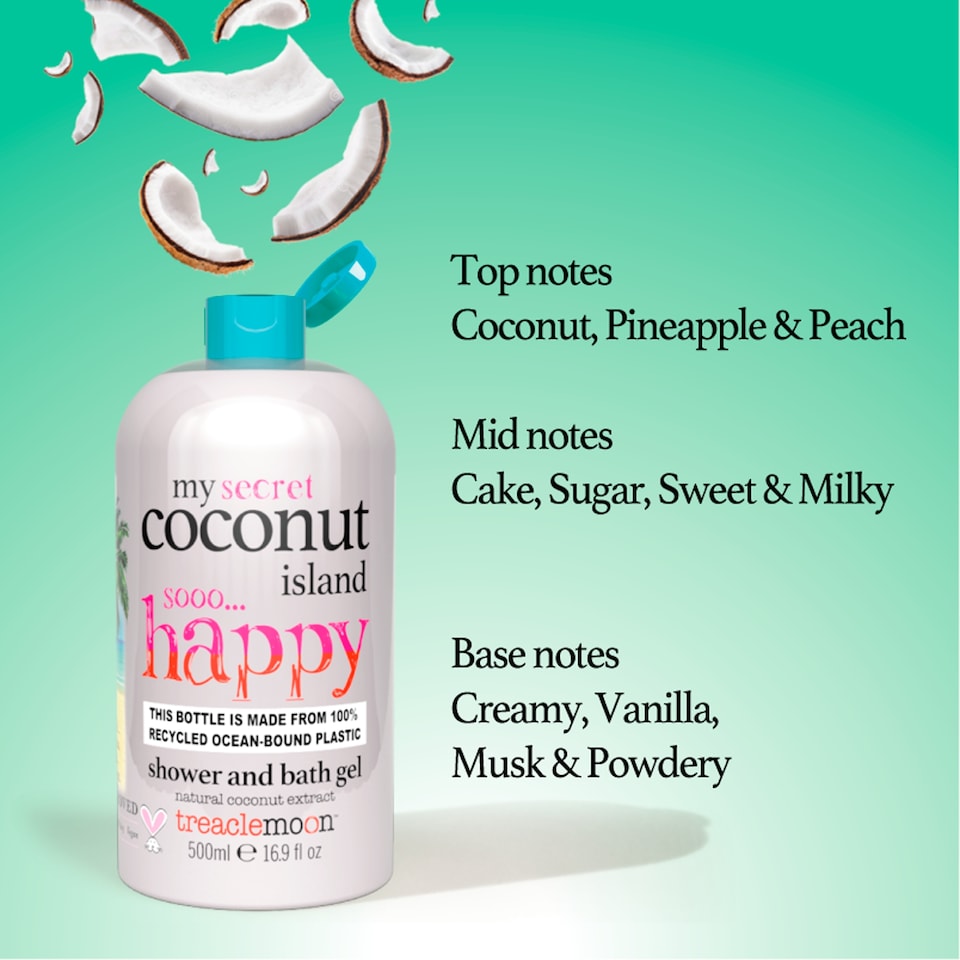 image 1 of Treaclemoon My Coconut Island Shower Gel 500Ml