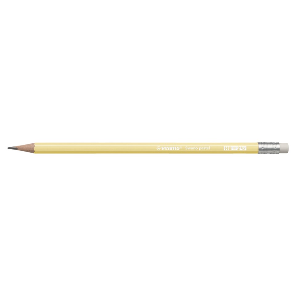 Stabilo Swano Pastel HB Yellow Pencil