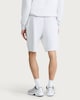 image 3 of F&F Active EVERYHOUR Cotton Rich Drawstring Shorts in Grey Marl
