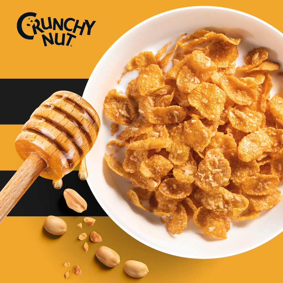 image 1 of Kellogg's Crunchy Nut Breakfast Cereal 500g
