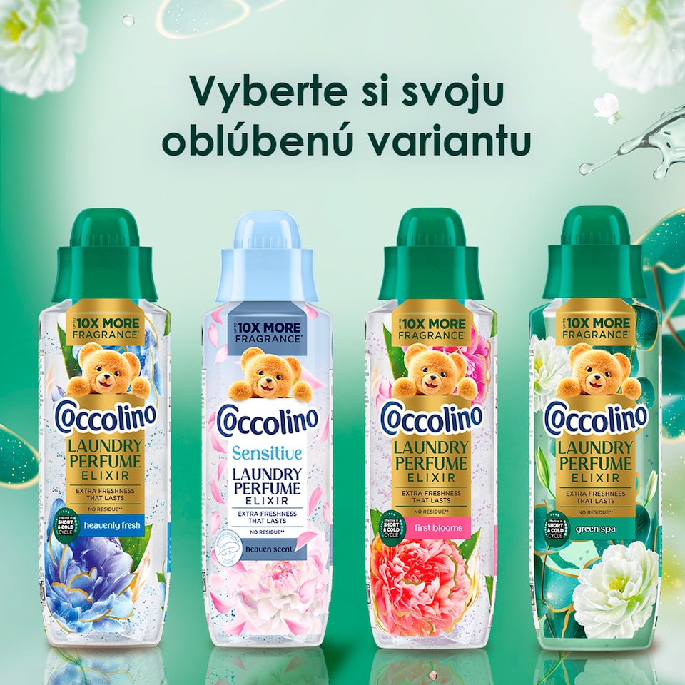 obrázok 1 z Coccolino parfém na pranie Green Spa 460 ml