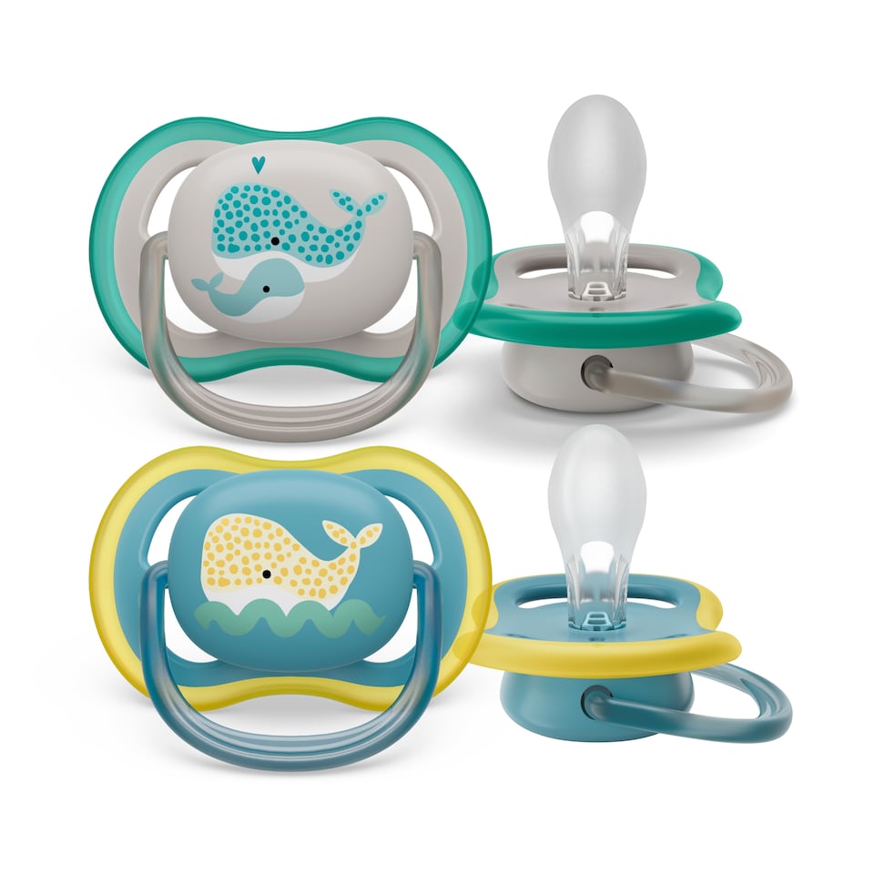 image 1 of Philips Avent Ultra Air Soother 18m+, 2 pack- SCF349/24