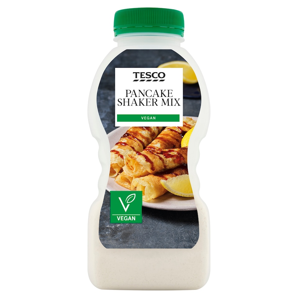 Tesco Vegan Pancake Shaker Mix 155G