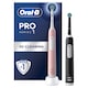 image 1 of Oral B Pro Series Duo Electric Toothbrush Pink/Black