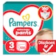 image 1 of Pampers Active Baby Pants Size 3, 128 Nappies, 6kg-11kg