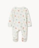 image 2 of F&F Baby Pure Cotton I Am Magic Star Sleepsuit in White