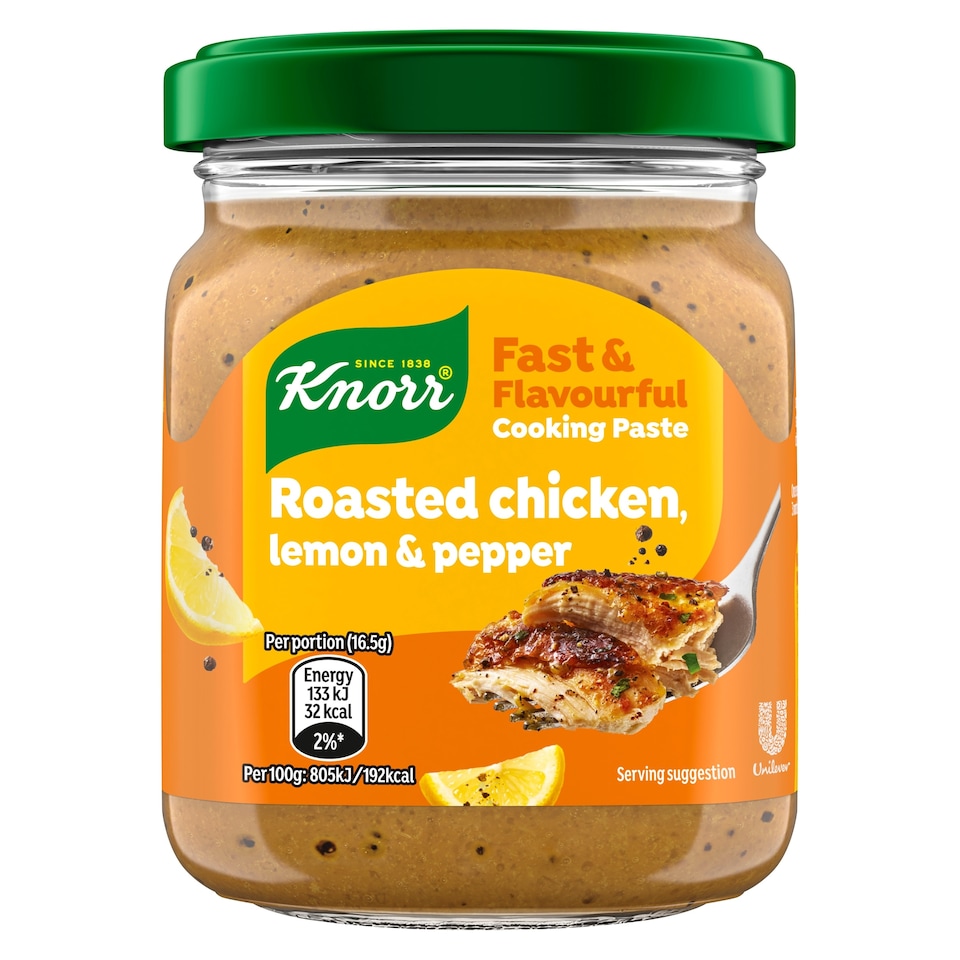 image 1 of Knorr Roasted Chicken, Lemon & Pepper Cooking Paste 165g