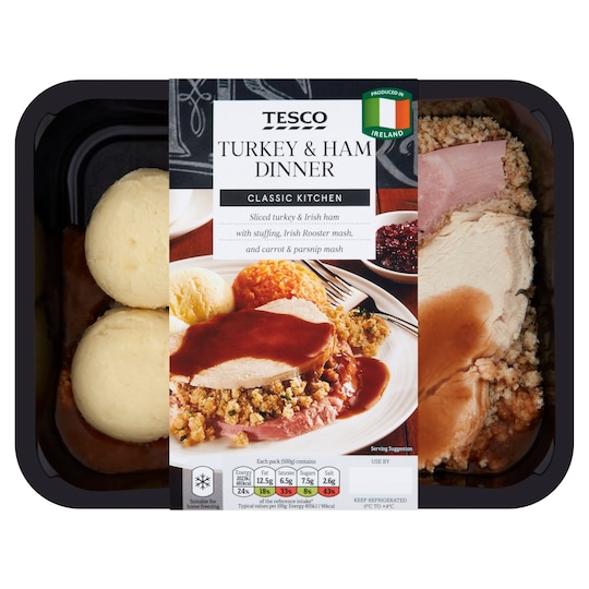 Tesco Irish Classics Turkey Ham Dinner500g Tesco Groceries