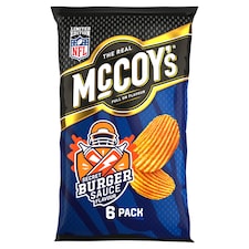 McCoy's Secret Burger Sauce Multipack Crisps 6x25g