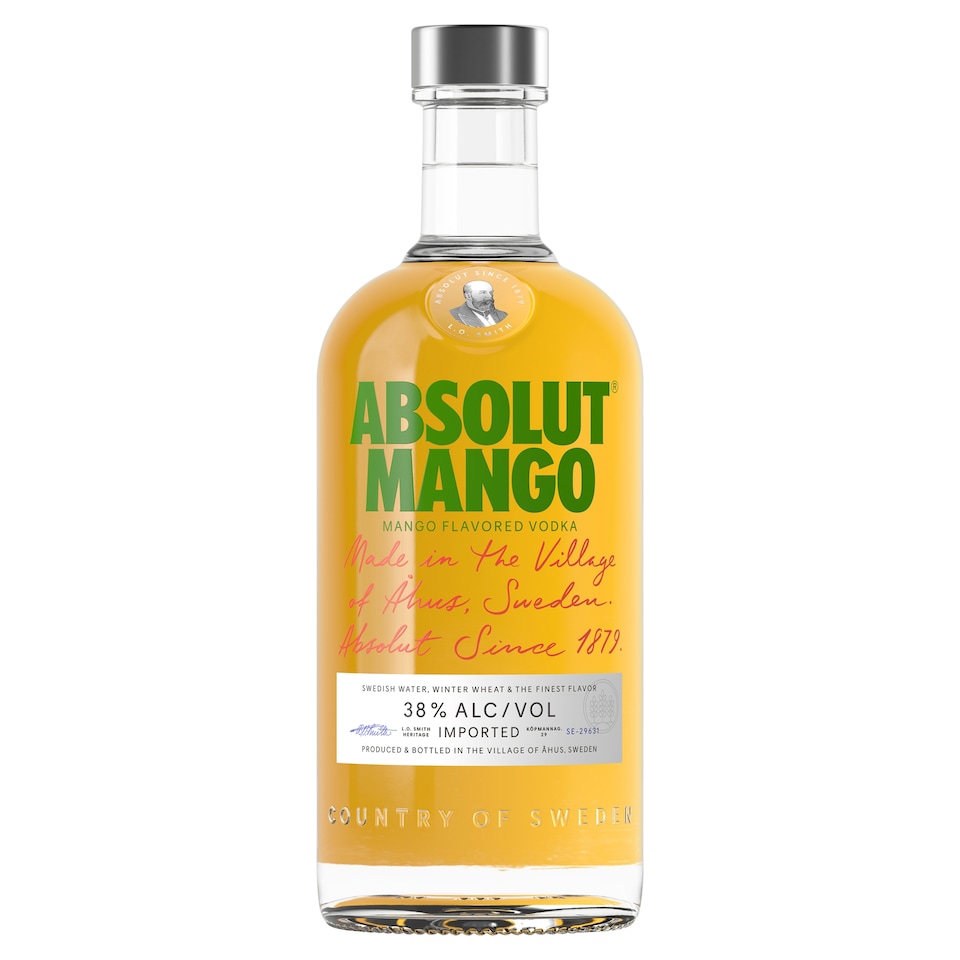 Absolut Mango természetes mangó ízesítésű vodka 38% 0,7 l