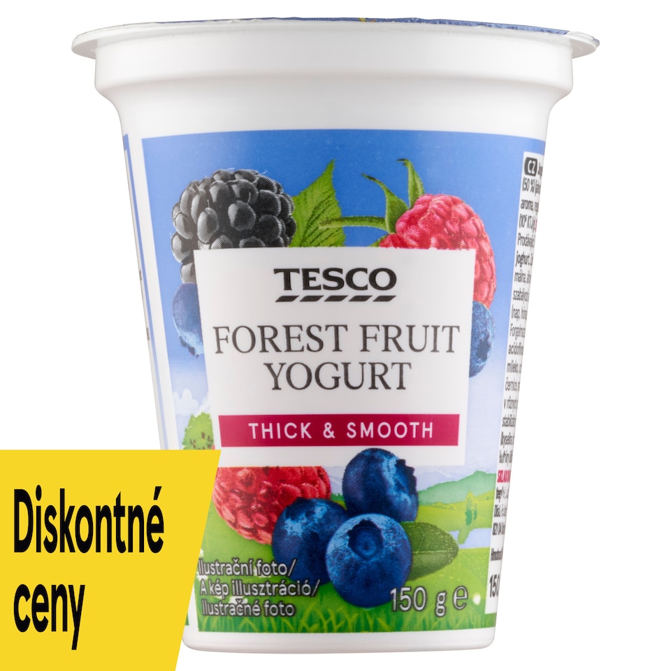 Tesco Jogurt s lesným ovocím 150 g