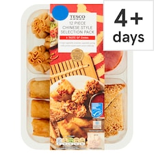 Tesco Chinese Style Selection Pack 12 Piece 254g